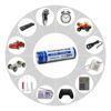 Double power AA 1200mAh NiMH Rechargeable Battery (2pcs) - Image 4